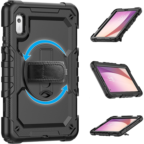 SaharaCase - DEFENSE Series Case for Lenovo Tab M9 - Black