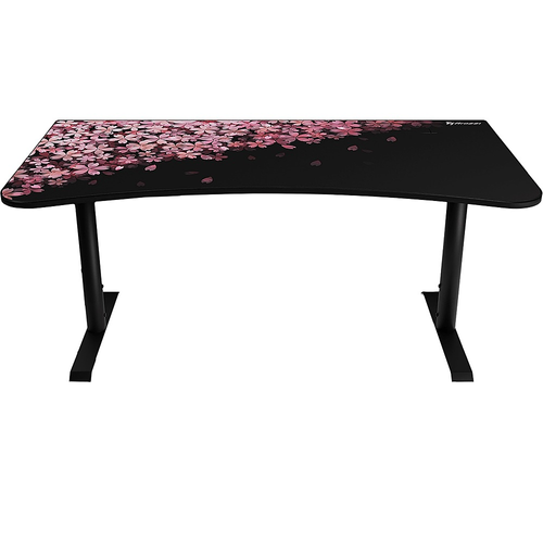 Arozzi - Arena Ultrawide Curved Gaming Desk - Flower