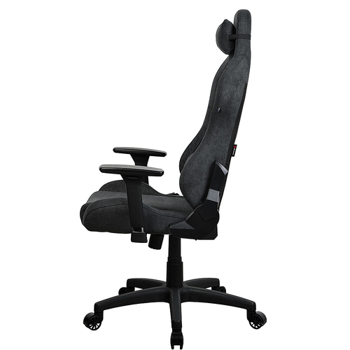 Arozzi - Torretta Soft Fabric Gaming Chair - Dark Grey