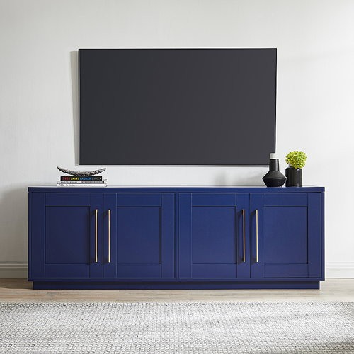 Camden&Wells - Tillman TV Stand for Most TVs up to 75" - Dark Blue