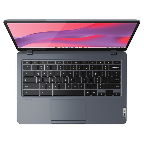 Lenovo - IdeaPad Slim 3 Chrome 14IAN8 14" Laptop - Intel N-Series with 4GB Memory - 64 GB eMMC - Storm Gray