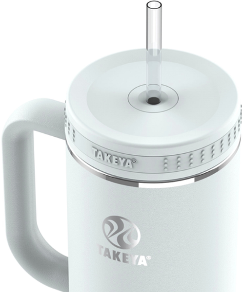 Takeya - Tumbler 40oz StdStw Tmblr Mist - Stainless Steel