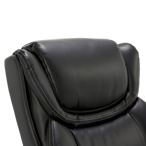 La-Z-Boy - Big & Tall Executive Office Chair with Comfort Core Cushions - Black