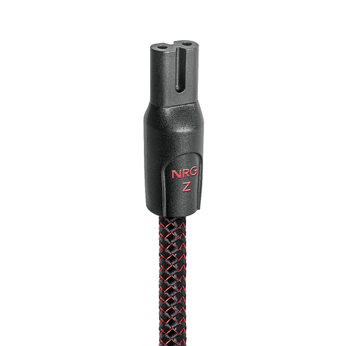 AudioQuest - 1.0M NRG-Z2 US Power Cable - Dark Red/Black