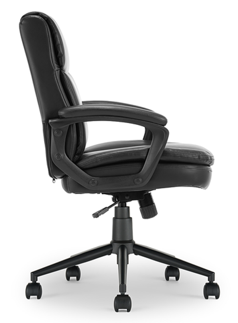 Click365 - Transform 2.0 Extra Comfort Ergonomic Mid-Back Desk Chair - Black