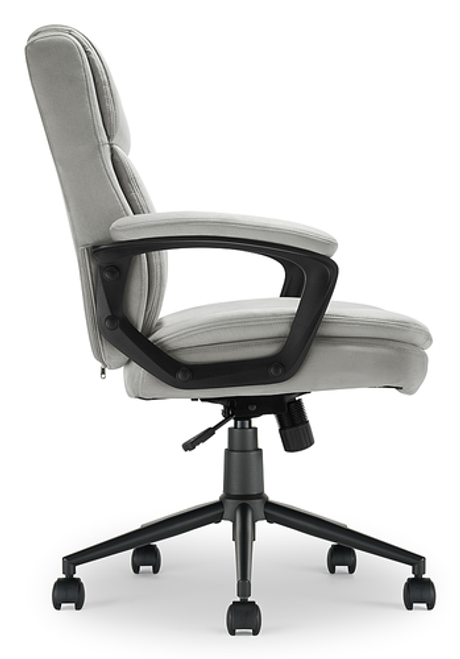 Click365 - Transform 2.0 Extra Comfort Ergonomic Mid-Back Desk Chair - Light Gray
