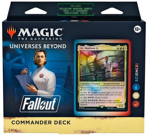 Wizards of The Coast - Magic the Gathering: Fallout Commander Deck - Science!