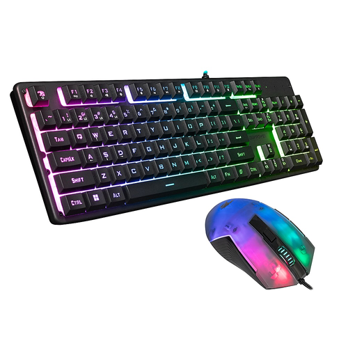 iBUYPOWER Chimera KM7 RGB Keyboard + Mouse Combo - Black