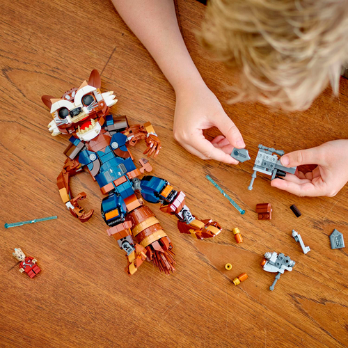 LEGO - Marvel Rocket & Baby Groot Minifigure Building Toy 76282