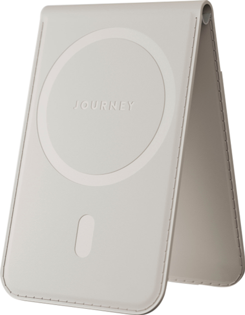 JOURNEY - EZMO MagSafe Wallet & Phone Stand - Light Gray