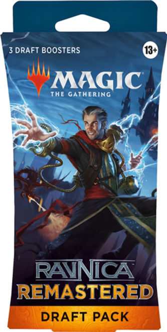 Wizards of The Coast - Magic the Gathering Ravnica Remastered Draft Booster Multipack