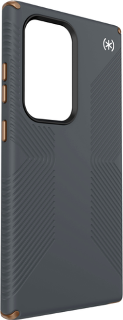 Speck - Presidio2 Grip Case for Samsung Galaxy S24 Ultra - Charcoal Gray
