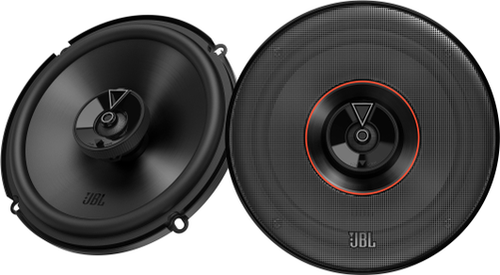 JBL - 6-1/2” Two-way car audio speaker - Black