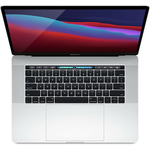 Apple MacBook Pro 15" Refurbished 2880x1800 - Intel 8th Gen Core i7 with 16GB Memory - AMD Pro 555X - 256GBSSD - Silver