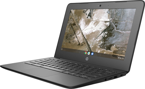 HP - Chromebook 11A G6 11.6" Refurbished Laptop - AMD A-Series A4 with 4GB Memory - AMD Radeon R4 Graphics - 16GB SSD - Black