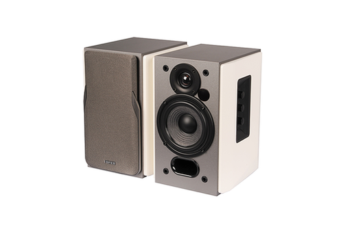 Edifier - R1380T Active Bookshelf Speakers, Computer Speakers – Dual RCA inputs - 2.0 Studio Monitor Speaker - White