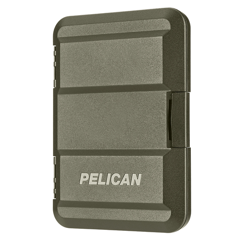 Pelican - Protector Wallet with MagSafe for Select Apple iPhones - Olive Green