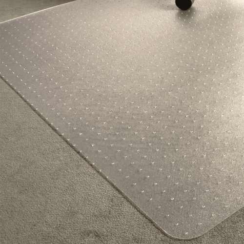 Floortex BioPlus Carbon Neutral Chair Mat 35" x 47" for Carpets - Clear