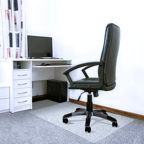 Floortex Executive Polycarbonate Chair Mat 30" x 47" for Carpet - Clear
