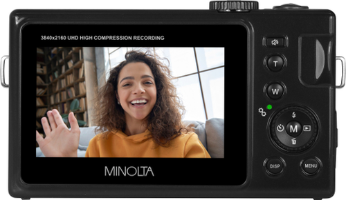 Minolta - MND25 48.0 Megapixel 4K Video Digital Camera - Black