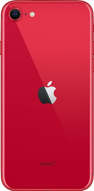 Apple - Geek Squad Certified Refurbished iPhone SE (2nd generation) 64GB - (PRODUCT)RED (Verizon)