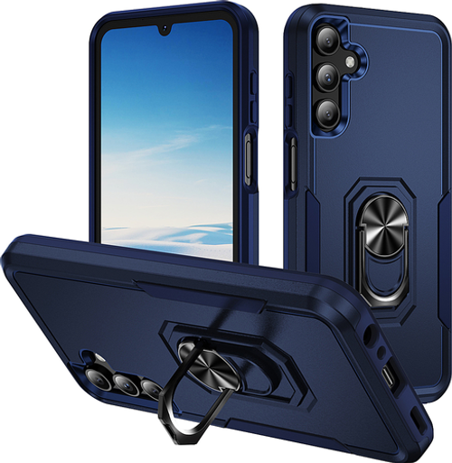SaharaCase - ArmorPro Kickstand Case for Samsung Galaxy A15 5G - Blue