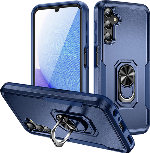 SaharaCase - ArmorPro Kickstand Case for Samsung Galaxy A25 5G - Blue