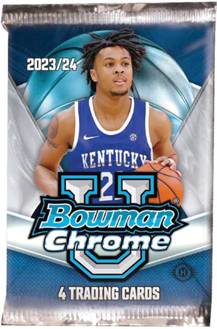 Topps - 2023-2024 Bowman University Chrome Basketball Blaster Box