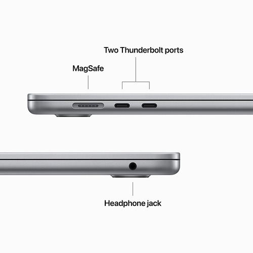 Apple - MacBook Air 15" Laptop - M2 chip - 16GB Memory - 1TB SSD (Latest Model) - Space Gray