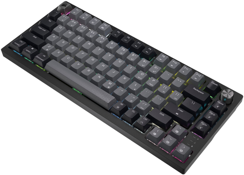 CORSAIR - K65 PLUS WIRELESS 75% RGB Mechanical Gaming Keyboard - Black/Gray