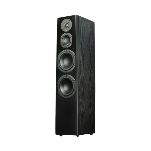 SVS - Prime Dual 6-1/2" Passive 3.5-Way Floor Speaker (Each) - Premium black ash