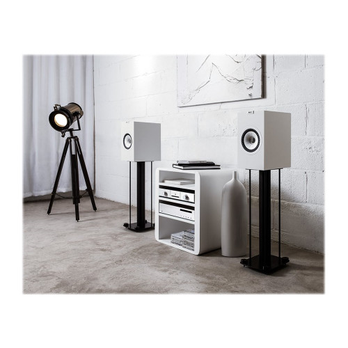KEF - Q Series 6.5" 2-Way Bookshelf Speakers (Pair) - Satin White