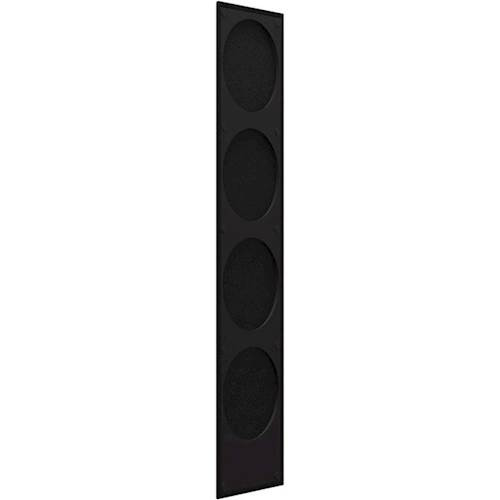 KEF - Cloth Grille for Q750 Floorstanding Speaker (Each) - Black