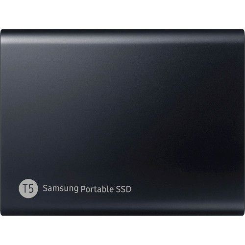 Samsung - Geek Squad Certified Refurbished T5 1TB External USB Type C Portable Solid State Drive - Deep Black