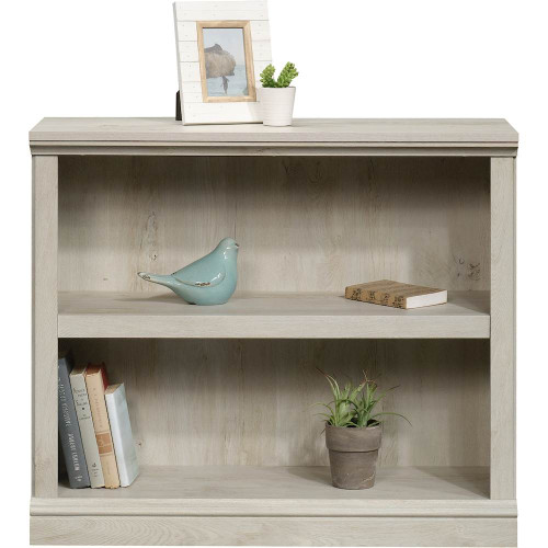 Sauder - Select 2-Shelf Bookcase - Chalked Chestnut