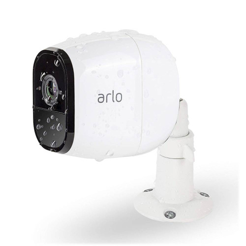 Wasserstein - Indoor/Outdoor Wall Mount for Arlo, Arlo Pro, Arlo Pro 2 (3-Pack) - White