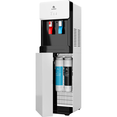 Avalon - Dual Water Filters for Select Avalon Bottleless Water Coolers - White And Blue