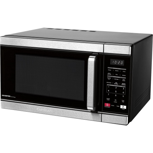 Cuisinart - 1.1 Cu. Ft. Microwave with Sensor Cooking - Black/Stainless