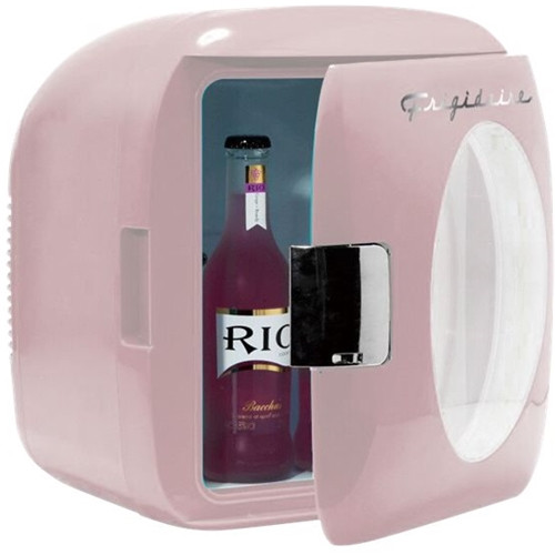 Frigidaire - Retro 12-Can Beverage Cooler - Pink