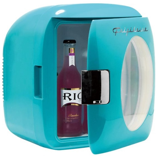 Frigidaire - Retro 12-Can Beverage Cooler - Blue