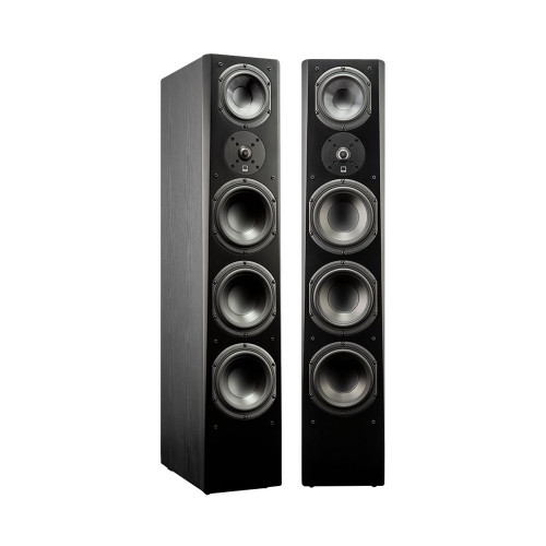 SVS - Prime 6-1/2" Passive 3-Way Floor Speaker (Each) - Premium Black Ash