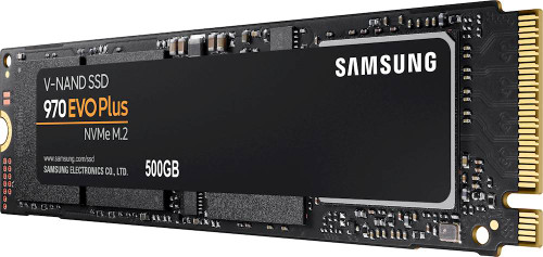 Samsung - Geek Squad Certified Refurbished 970 EVO Plus 500GB Internal PCI Express 3.0 x4 (NVMe) SSD with V-NAND Technology
