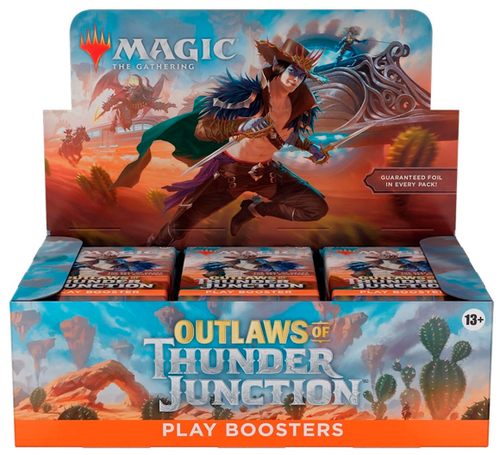 Wizards of The Coast - Magic: The Gathering Outlaws of Thunder Junction Play Booster Box - 36 Packs (504 Magic Cards)