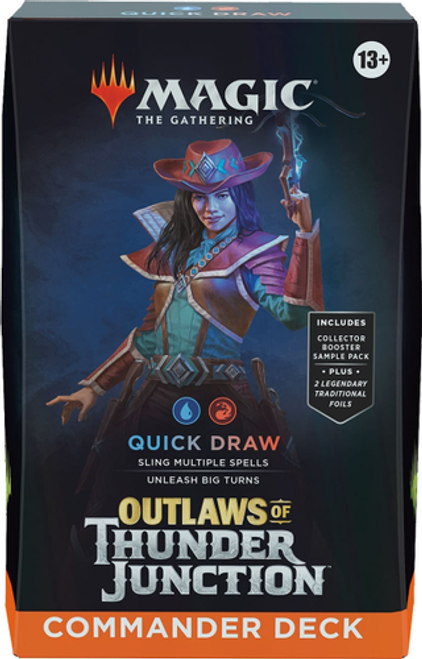 Wizards of The Coast - Magic: The Gathering Outlaws of Thunder Junction Commander Deck - Quick Draw
