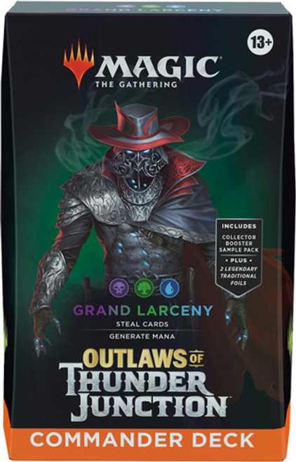 Wizards of The Coast - Magic: The Gathering Outlaws of Thunder Junction Commander Deck - Grand Larceny