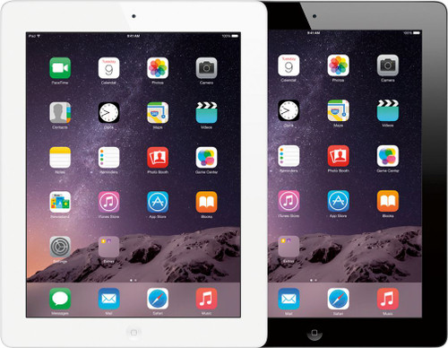Apple - Geek Squad Certified Refurbished iPad with Retina display with Wi-Fi - 16GB - White