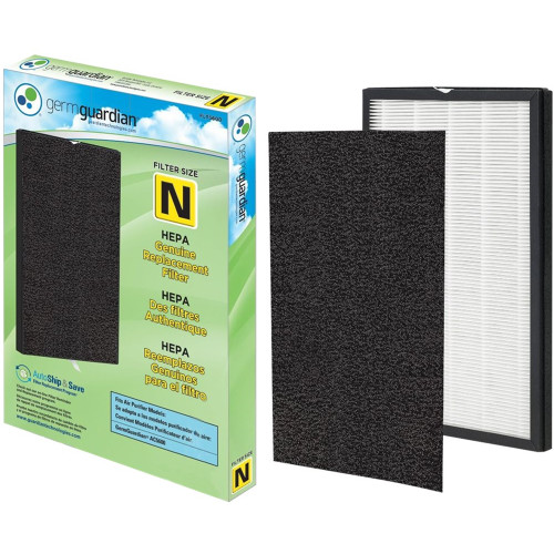 GermGuardian - Charcoal and HEPA Filter for GermGuardian AC5600WDLX - Black/White