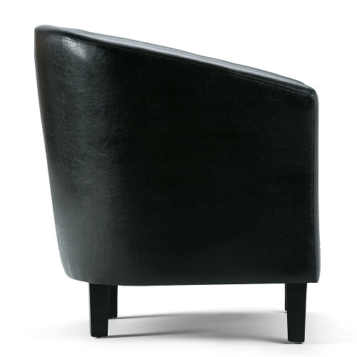 Simpli Home - Austin Armchair - Black