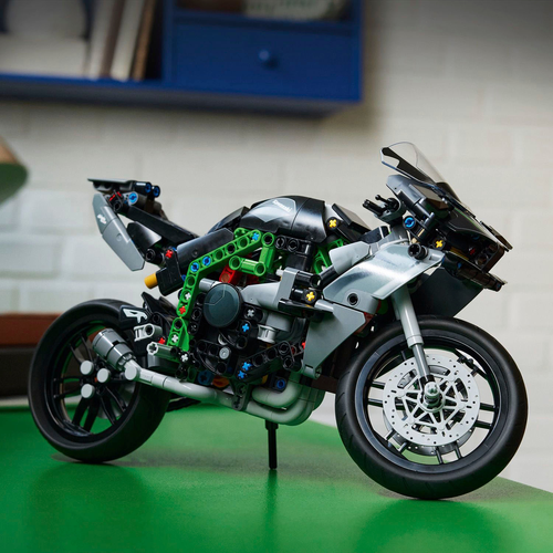 LEGO - Technic Kawasaki Ninja H2R Motorcycle Toy, Kids Room Décor, 42170