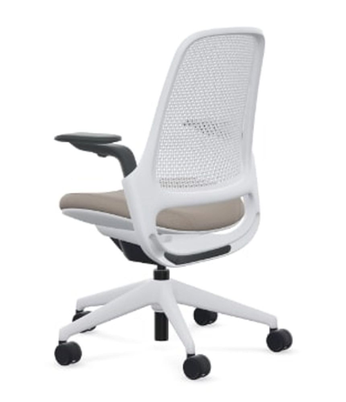 Steelcase - Series 1 Air Chair with Seagull Frame - Era Truffle / Seagull Frame